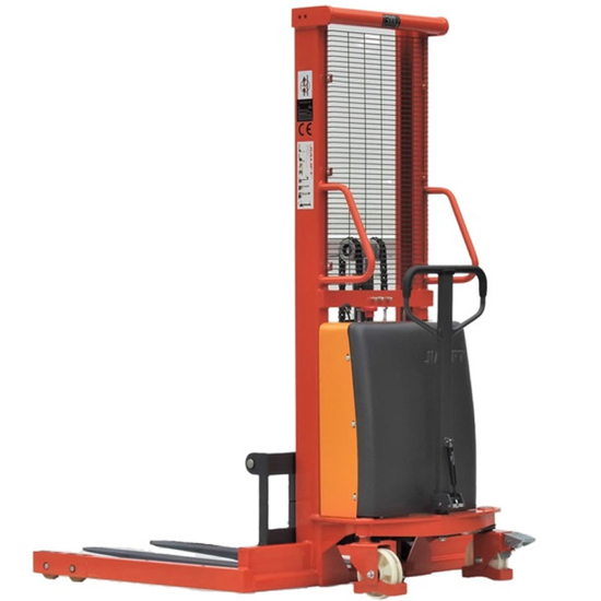 Semi Electric Straddle Stacker Kg Mm Equipment Warehouse